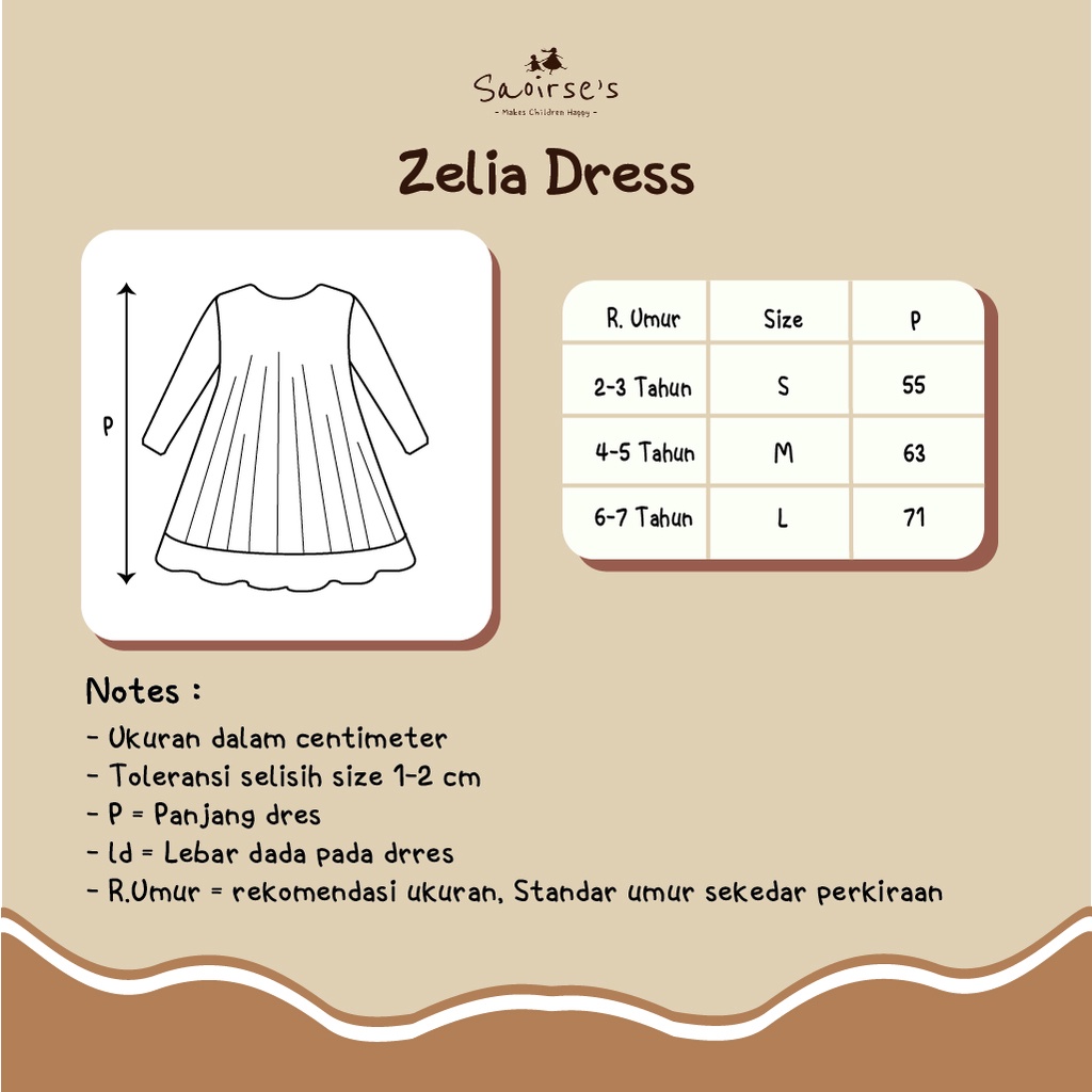 Saoirse's Zelia Tulle Dress - Gaun tile anak balita perempuan Variasi Warna I