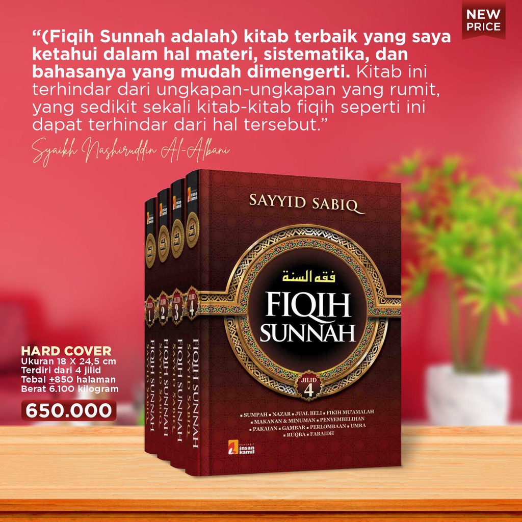 

Fiqih Sunnah - Sayyid Sabiq - penerbit insan kamil
