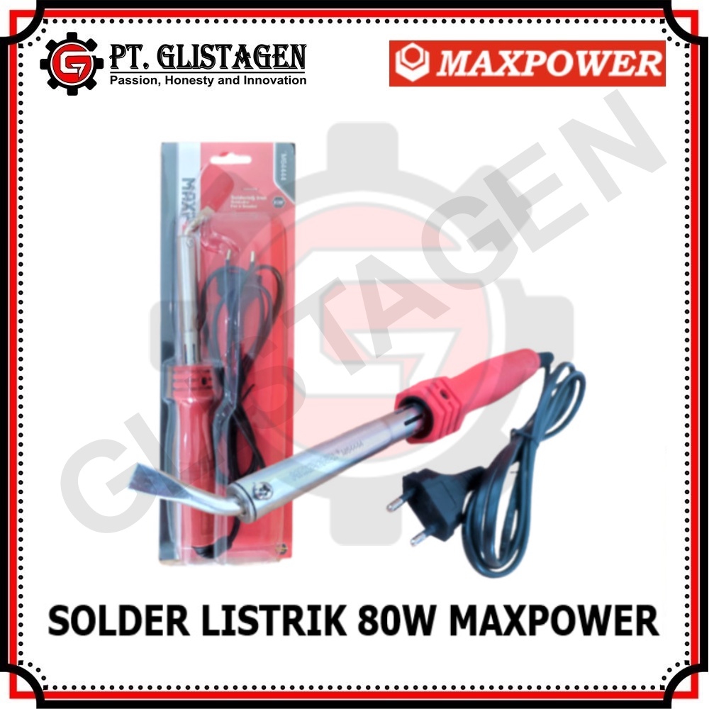 MAXPOWER Solder Listrik 80 Watt Alat Patri Timah Soldering Iron HIGH QUALITY