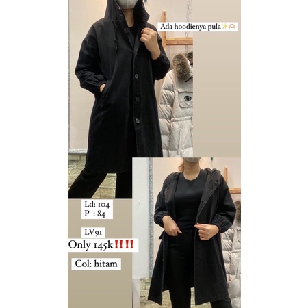 coat hoodie Lv91