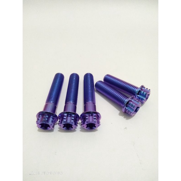 paket baut titanium knalpot XMAX