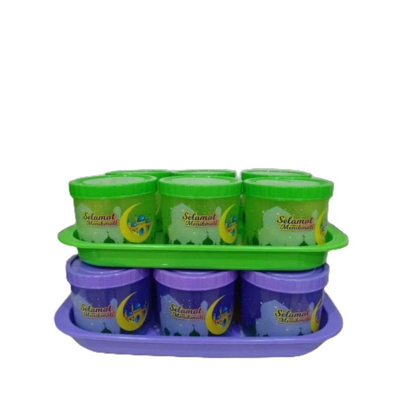 TOPLES NAMPAN TONAM TOPLES LEBARAN VIRAL TOPLES ROTARY SET 5 + NAMPAN BAHAN PLASTIK BPA FREE PACKING BUBBLE VD