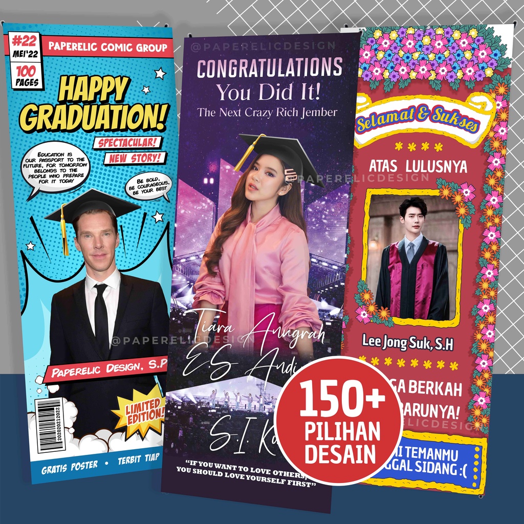 Jual Banner Wisuda Individu Xbanner Wisuda Spanduk Wisuda Banner