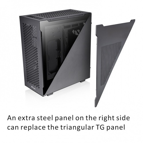 Casing Thermaltake Divider 500 TG Air Black Mid Tower Chassis