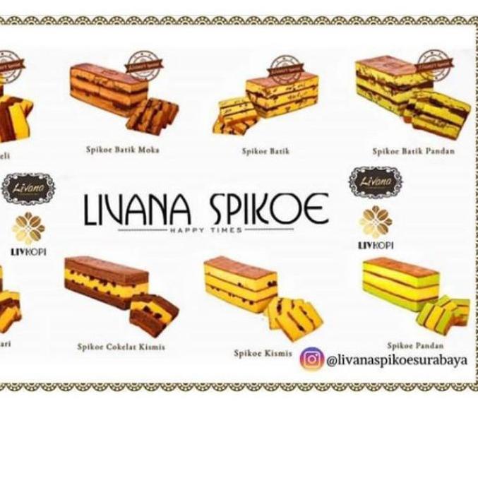 

✱ Livana Spikoe, Oleh2 murah, Roti murah, Livana spiku, kue lapis ★