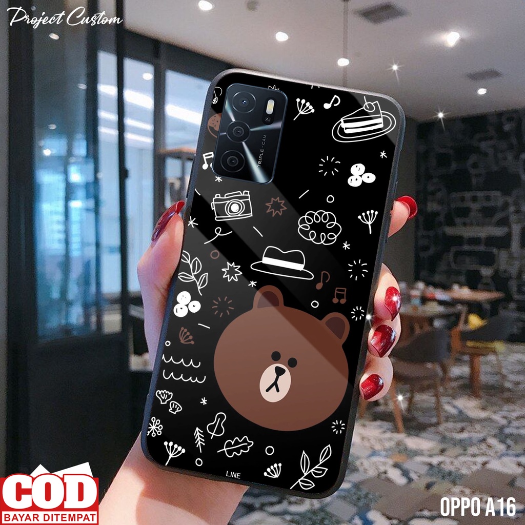 Case OPPO A16 - Casing Hp OPPO A16 Terbaru [ LN-01 ] Silikon OPPO A16 - Kesing Hp - Softcase Hp - Ha