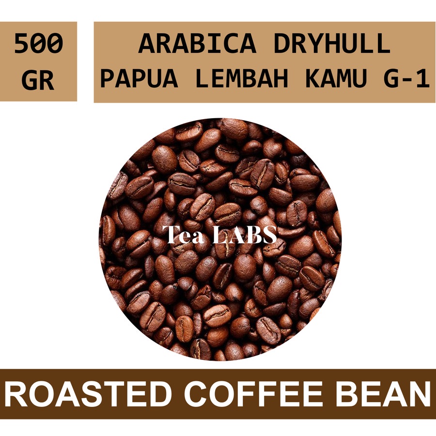 

Arabica Papua Lembah Kamu Grade 1 / Roasted Bean / Biji Kopi 500 GRAM