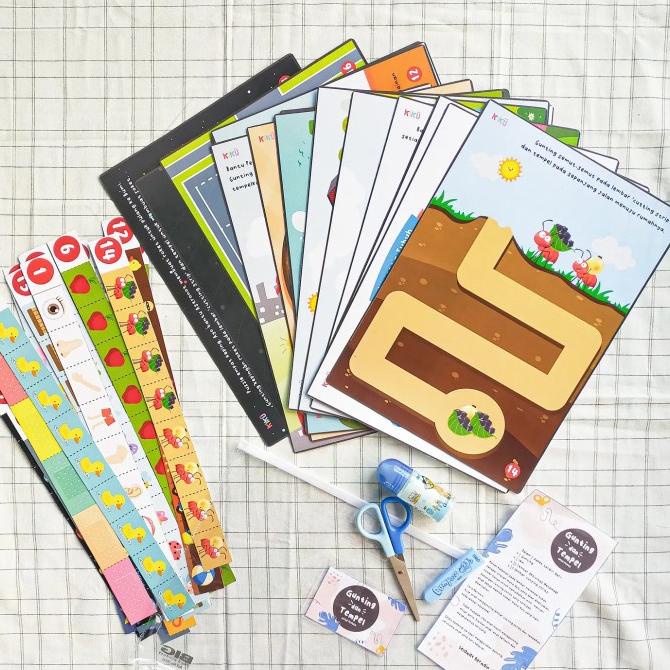 

Aktivitas Gunting Dan Tempel Untuk Pemula Cut And Glue For Beginners