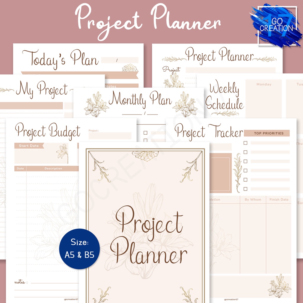 

Kertas Isi Binder Project Plan Business Planner Size A5 dan B5