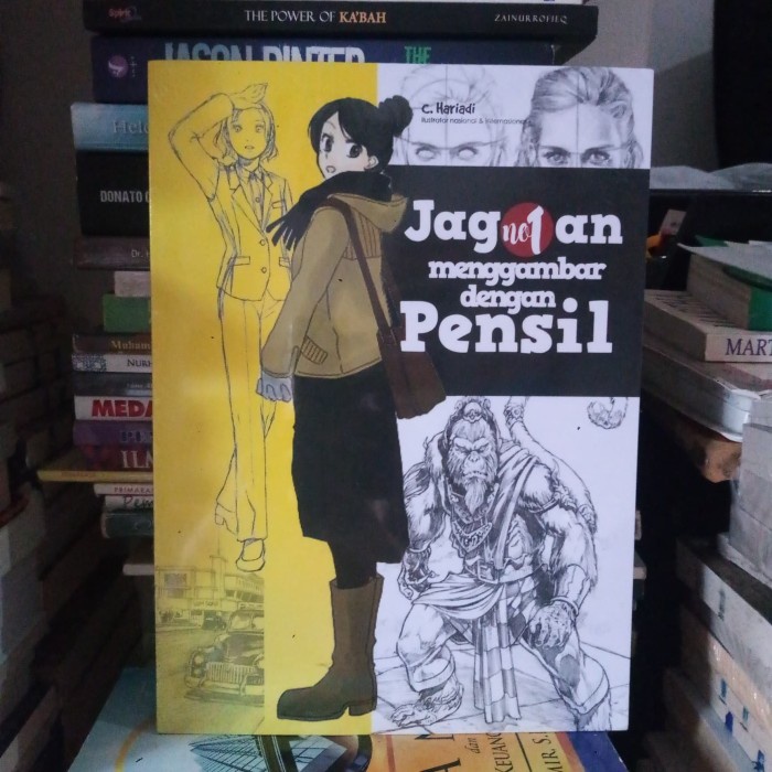 

BUKU ORIGINAL JAG NOT AN MENGGAMBAR DENGAN PENSIL