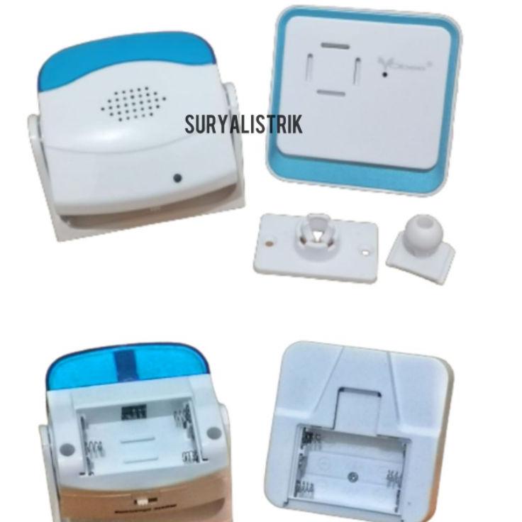 ☃ BEL PINTU SENSOR GERAK OTOMATIS / BEL SENSOR / BEL PINTU / WIRELESS BELL ☊