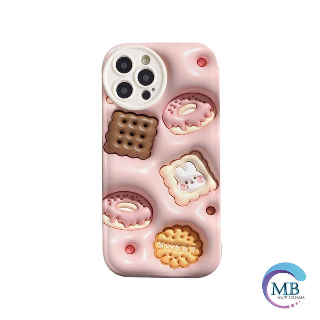 SS146 SOFTCASE MOTIF COOKIES AKSEN 3D FOR REALME C1 C2 5 5I C3 8 V13 9 9I 10 PRO C11 C12 C25 C15 C17 7I C20 C11 2021 C21 C21Y C2Y C30 NARZO 50I PRIME C31 C33 C35 NARZO 50A PRIME C55 MB4460