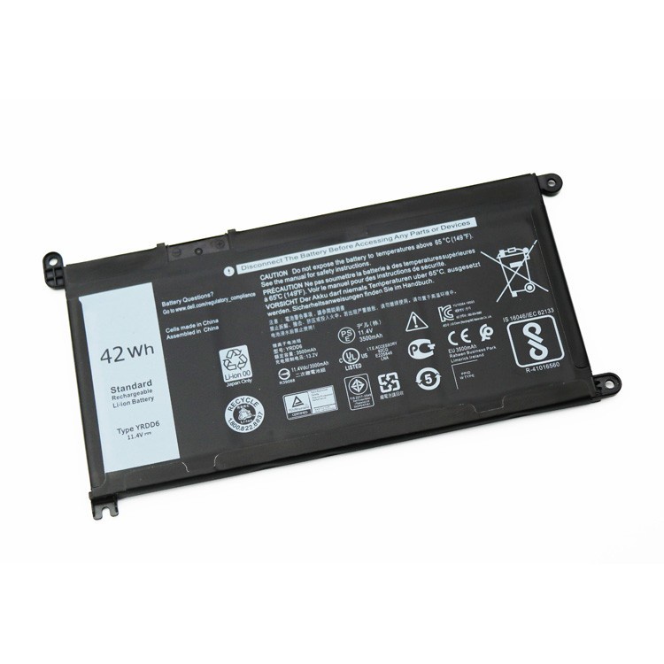 Battery Baterai YRDD6 DELL Inspiron 5482 5485 5491 5493 5593 5590 Vostro 5481 5581 5590 5490 VM732 0VM732 01VX1H 1VX1H