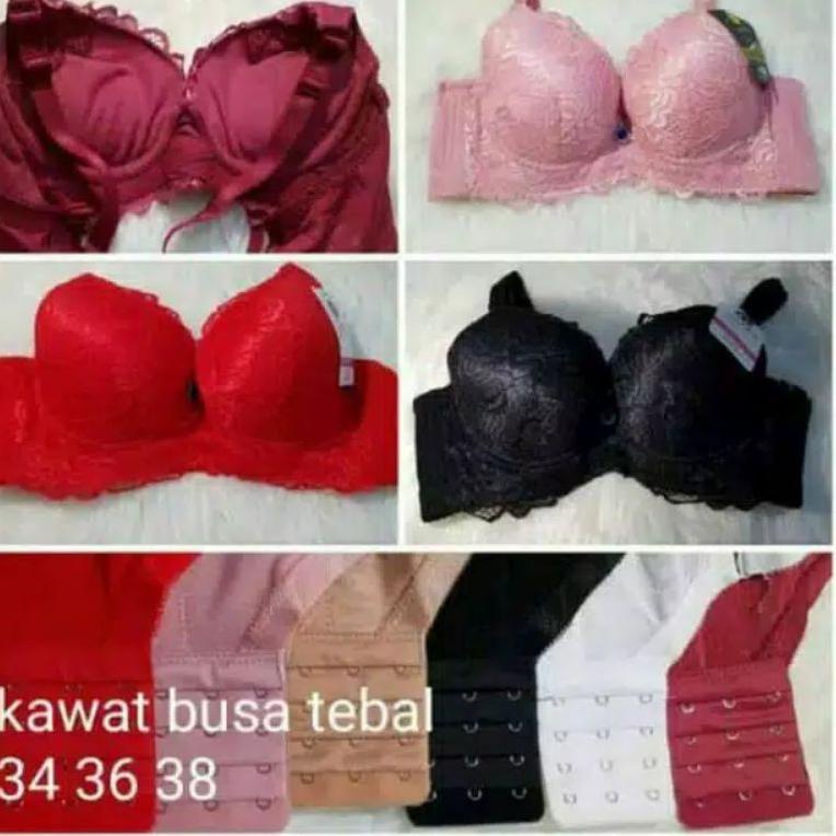 STOK TERBARU BH BUSA TEBAL KAWAT PUSH UP MENGANGKAT PAYUDARA 2962
