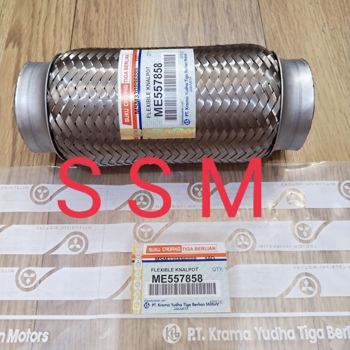 FLEKSIBEL FLEXIBLE KNALPOT MITSUBISHI PS125 TURBO CANTER PS136 HDX ORIGINAL BEST QUALITY
