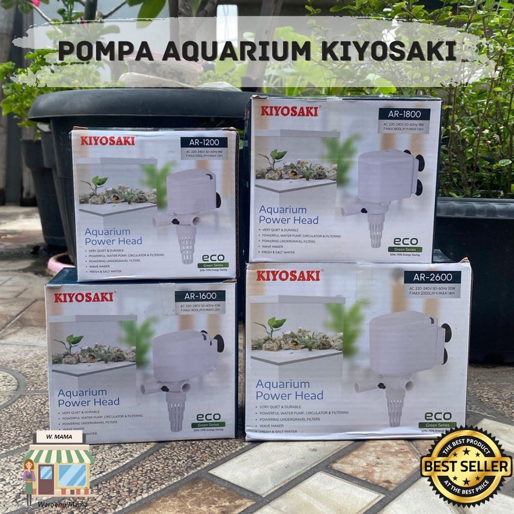 Jual Pompa Filter Aquarium Kiyosaki Pompa Celup Aquarium Aquascape Shopee