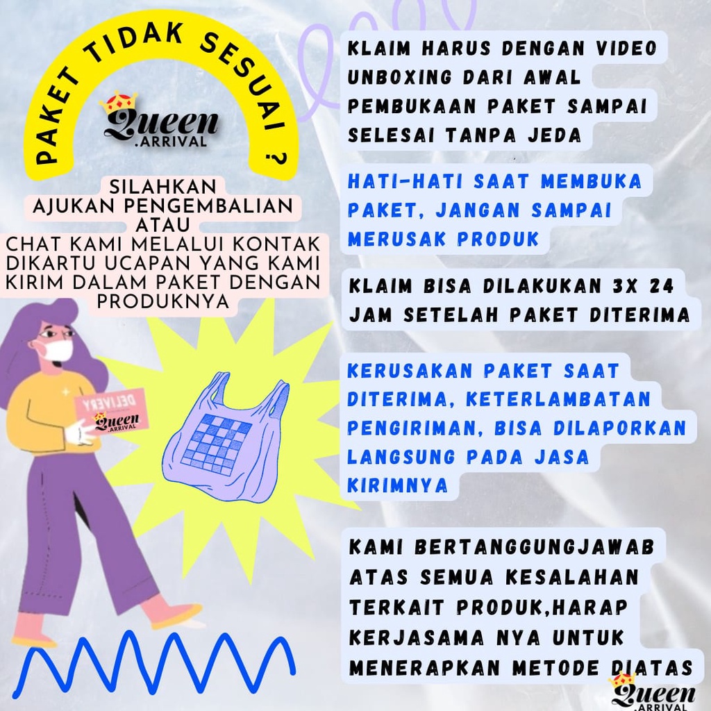 Plastik Tambahan Packing Untuk Lebih Safety