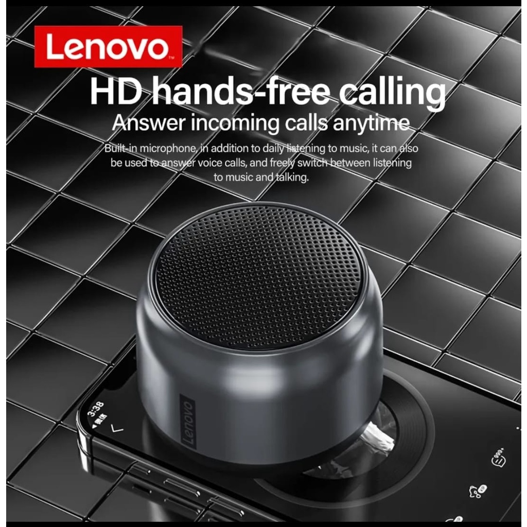 Original Bluetooth Speaker Portable Lenovo K3 ThinkPlus Wireless