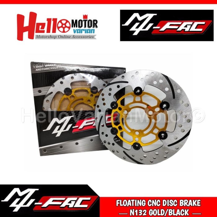 Cakram Depan MUFAC Floating Disc Mio J 3 Lubang 220mm N132