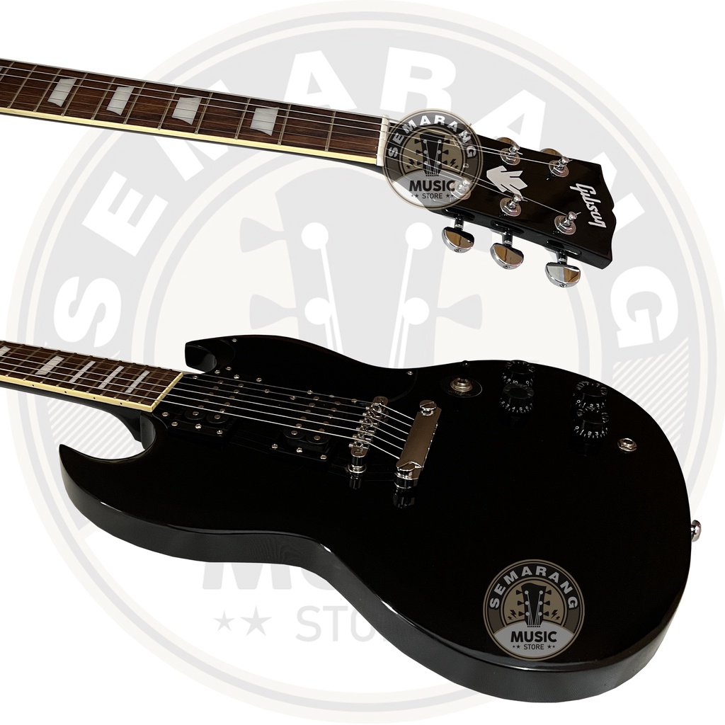 Gitar Elektrik Gibson SG Black Custom Standart
