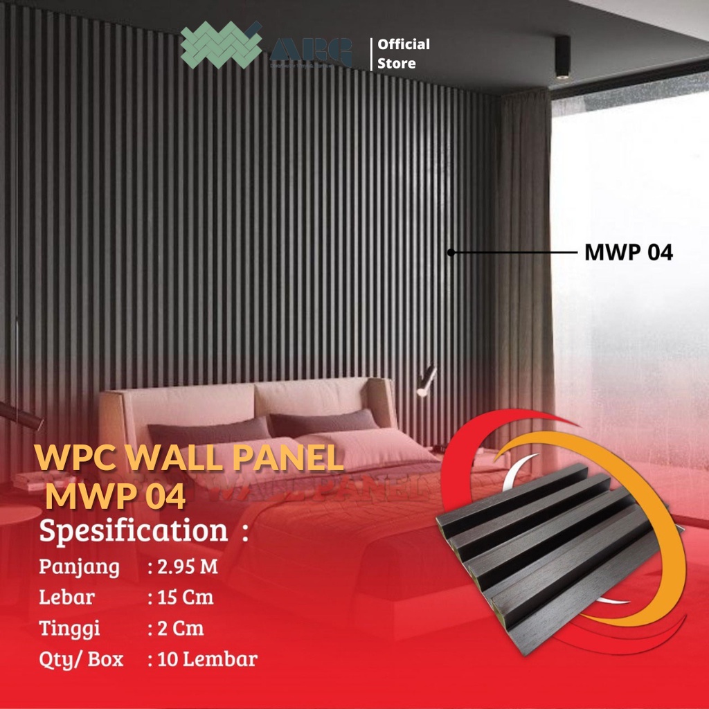 MODERN WALL PANEL - WPC WALLPANEL / WALL PANEL PVC / WALL PANEL DINDING / KISI KISI DINDING