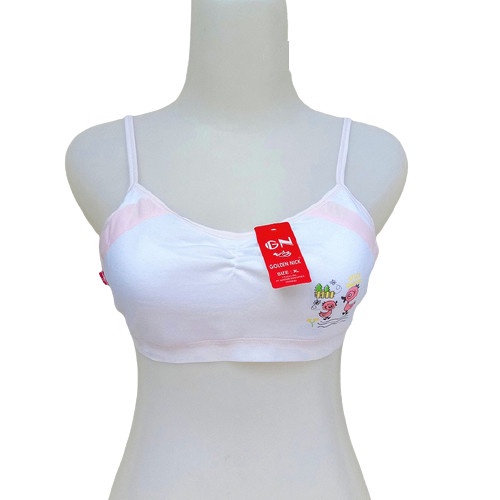 Miniset GN Anak Perempuan Tali Kecil 440 Golden Nick | MS440 MS Mini Set Bra ABG REMAJA SD SMP SMA Goldennick Pakaian Dalam Underwear | Sguna Katun