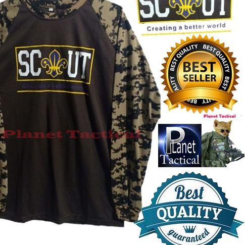 ☪ Kaos Baju PDL Loreng Pramuka SCOUT ♥