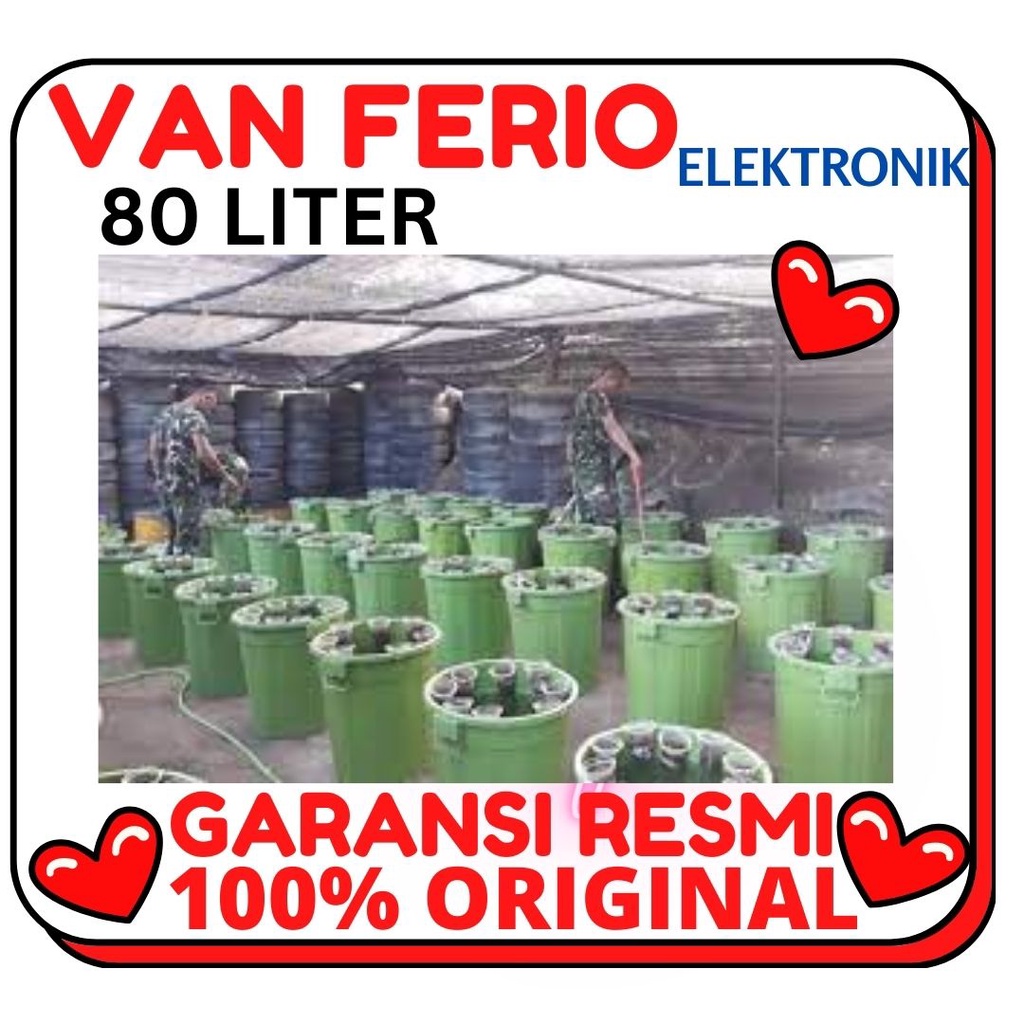 EMBER TERNAK LELE BUDIKDAMBER 80 LITER KHUSUS BANDUNG