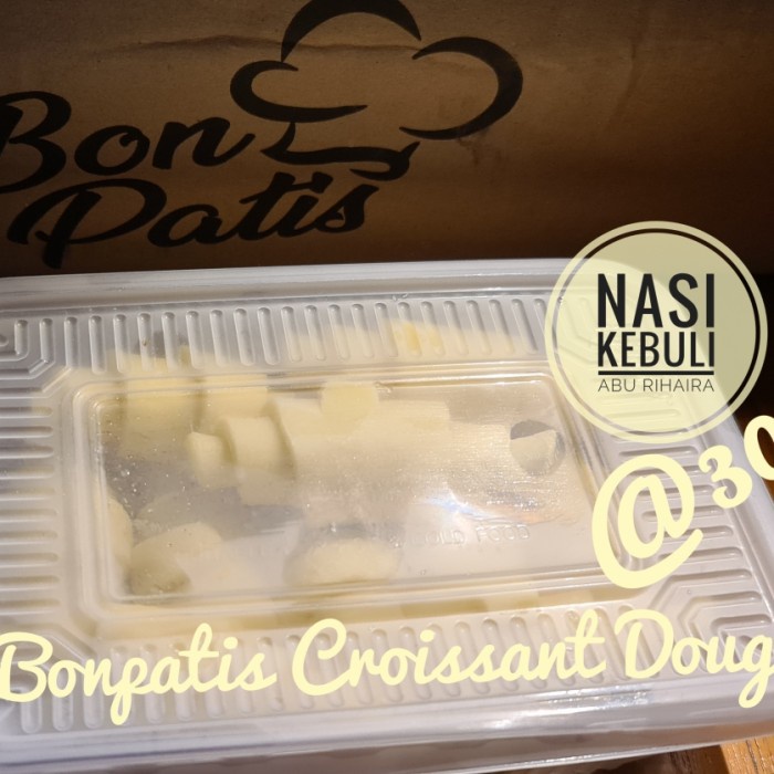 

BONPATIS CROISSANT DOUGH 30 GR/PC ISI 10 PCS FROZEN INSTAN