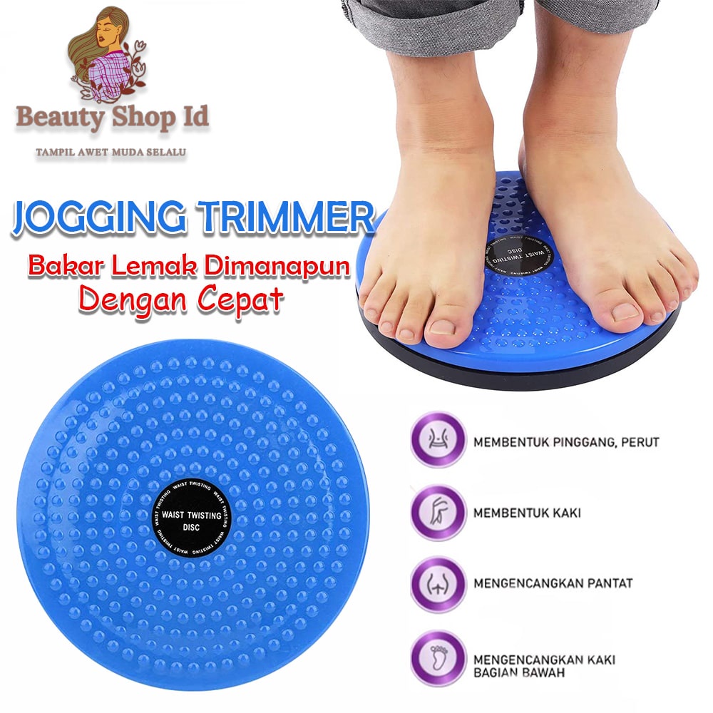 Beauty Jaya - Jogging Plate Waist Twisting Disc Piringan Senam Alat Olahraga Praktis Alat Pelangsing Perut
