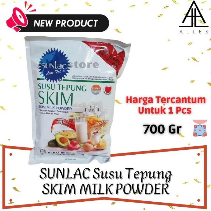 

Sunlac Susu Tepung / Skim Milk Powder / Susu Tepung Sunlac 700 gr ram05