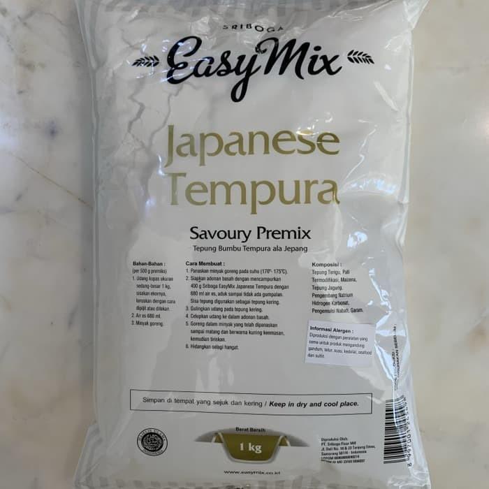 

Best Seller Tepung Premix Sriboga Easymix Japanese Tempura 1Kg (Non Repack)