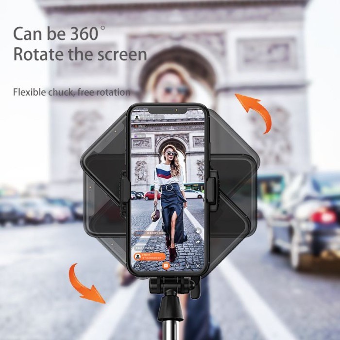 MIXIO A31 160CM Tongsis Bluetooth Selfie Stick Tripod