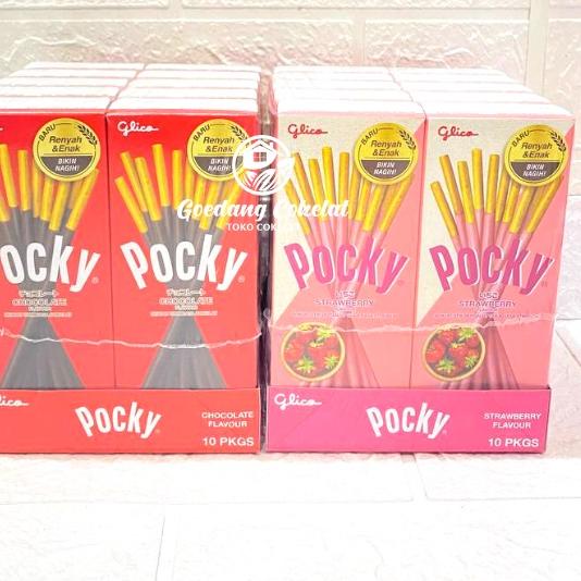 

Hot Item1s6Rg Glico POCKY Coklat Stick Half Snack Impor Halal 1 Pack Isi 10 Pcs x 22 gr