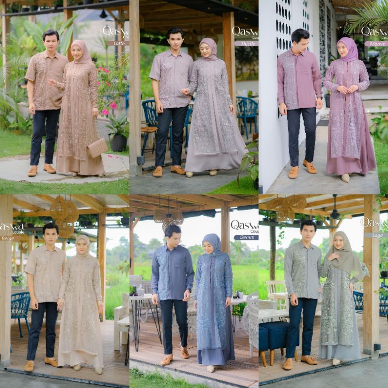 SIAP KIRIM Qaswa Dress dan Kemeja by BBC