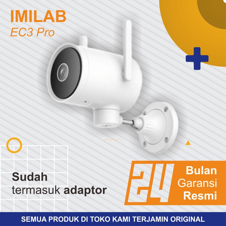 IMILAB EC3 Outdoor Security Camera 3MP Wifi Camera IP 2K Mihome APP