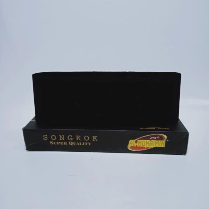 peci hitam polos al muhaimin