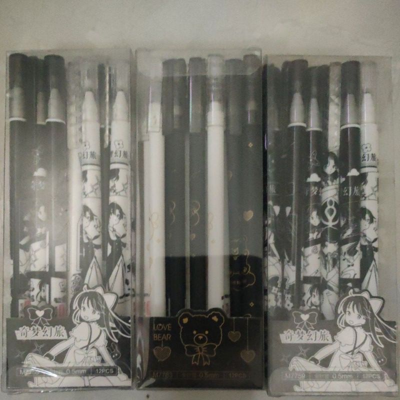 

Hy Gel Pen Erasable / Pulpen gel bisa dihapus