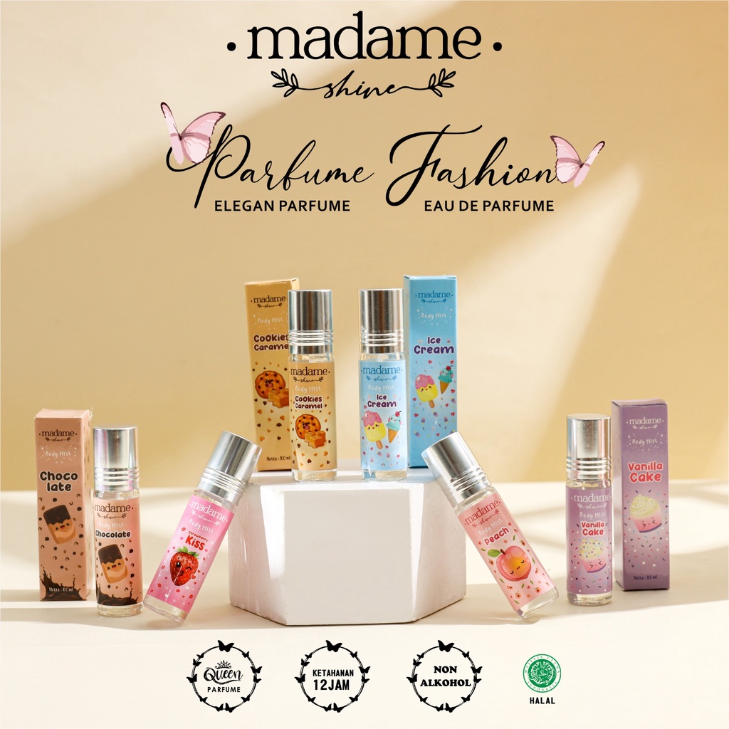 MADAME-SHINE NON ALKOHOL PARFUME ROLL ON