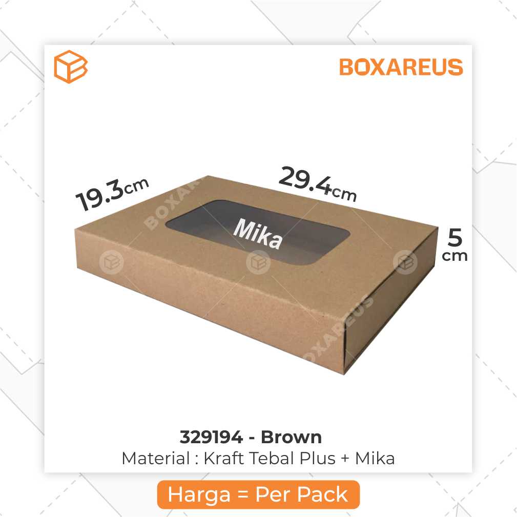 Slide Box, Box Mika, Kotak, Packaging, Kemasan, Multipurpose | 329194 (10pc)