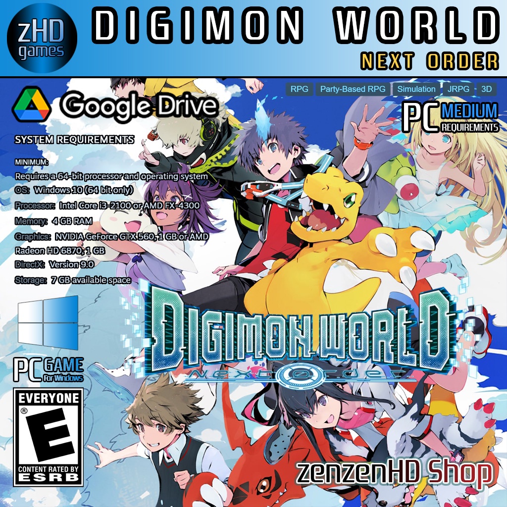 DIGIMON WORLD - NEXT ORDER | PC Games