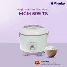 Miyako Magic Com Rice Cooker 1.8 Liter MCM 509TS MCM 509 TS TANPA KUKUSAN