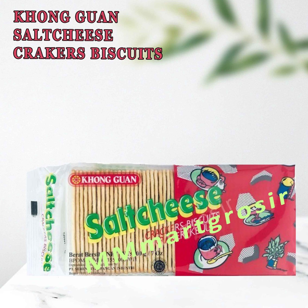 KHONG GUAN SALTCHEESE 200g / BISKUIT