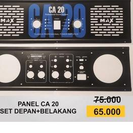 ✫ PLAT PANEL POWER CA 20 BAHAN TEBAL ➹