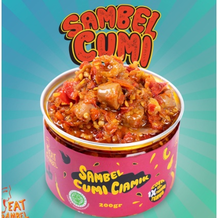 

MURAH ENAK Eat Sambel - Cumi Ciamik / Sambal Rumahan / Sambel Enak (Best Seller)