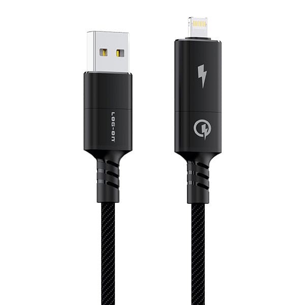 KABEL DATA LOG ON 65W LO-CB72 4in1 MULTI USB C+C TO C + LIGHTNING PD FAST CHARGING