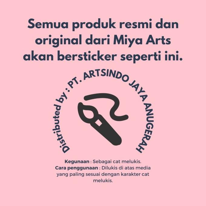 

Gouache Paint Miya Cat Set 24 Colors x 30ml