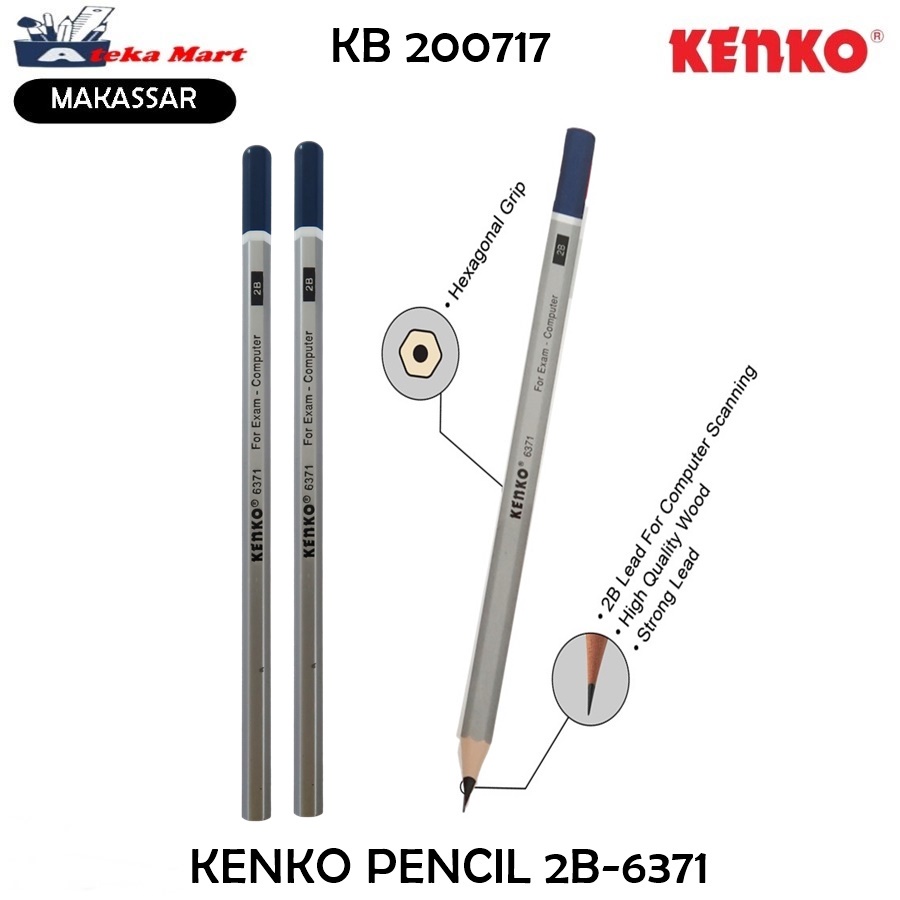 

[PCS] KENKO PENSIL 2B 6371