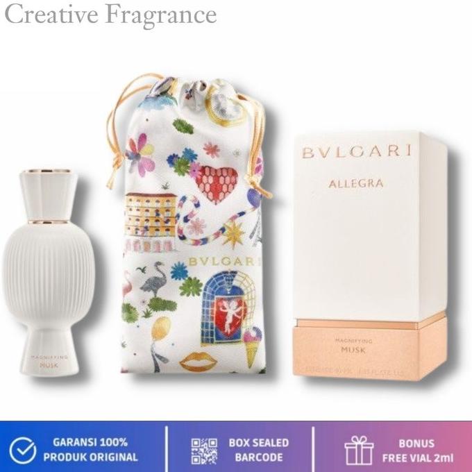 Bvlgari Allegra Magnifying Musk Edp 40Ml Original Full Set