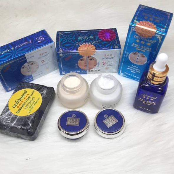 ℗ PAKET CREAM SET DEONARD BIRU 4IN1 ORIGINAL ✦